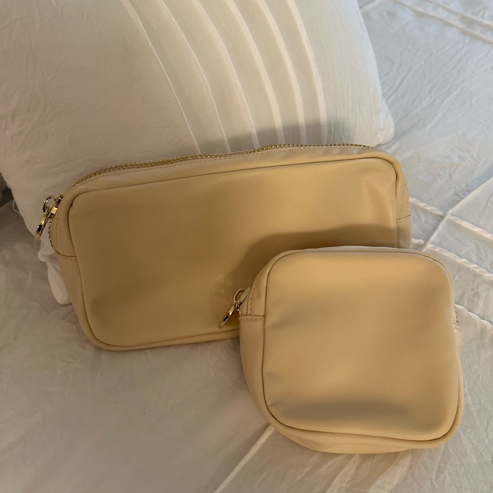 Stoney clover lane small and mini pouch (sand)